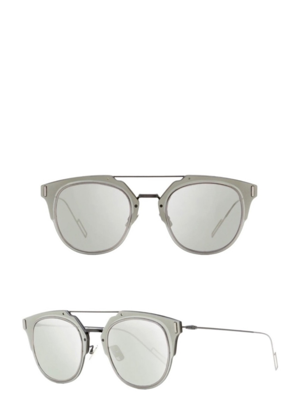 New Christian Dior Homme Sunglasses Composit 1.0 SBWQV Matte Black/Gunmetal Mens